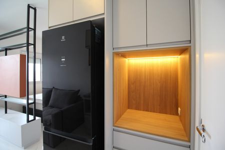 Studio para alugar com 30m², 1 quarto e sem vaga Studio para alugar com 30m², 1 quarto e sem vagaCozinha