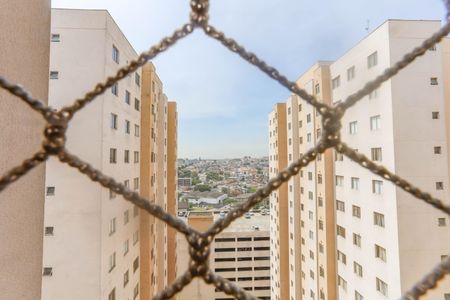 Vista da sala de apartamento à venda com 3 quartos, 54m² em Canhema, Diadema