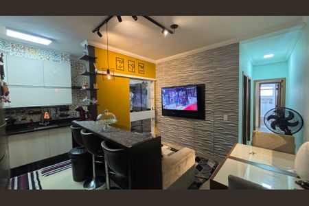 Sala  de apartamento para alugar com 2 quartos, 50m² em Parque Oratório, Santo André