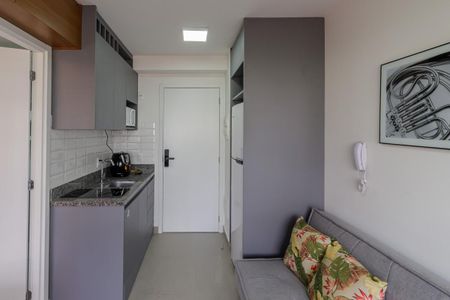 Studio para alugar com 30m², 1 quarto e sem vaga Studio para alugar com 30m², 1 quarto e sem vagaSala e Cozinha