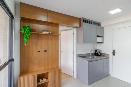 Studio para alugar com 30m², 1 quarto e sem vaga Studio para alugar com 30m², 1 quarto e sem vagaSala e Cozinha