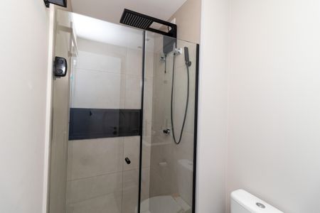 Banheiro de kitnet/studio à venda com 1 quarto, 25m² em Perdizes, São Paulo