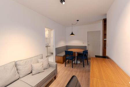 Apartamento para alugar com 37m², 1 quarto e 1 vaga Apartamento para alugar com 37m², 1 quarto e 1 vagaSala