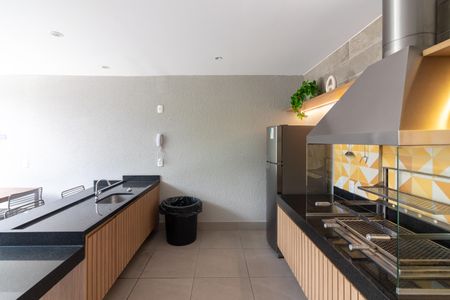 Apartamento para alugar com 36m², 2 quartos e sem vaga Apartamento para alugar com 36m², 2 quartos e sem vagaÁrea comum - Churrasqueira