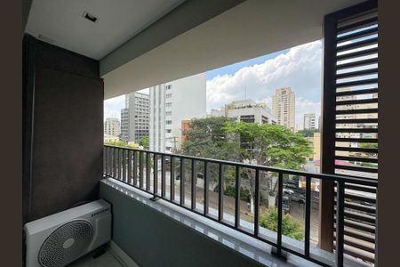 Apartamento para alugar com 25m², 1 quarto e sem vagaVaranda Studio