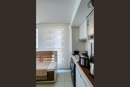 Apartamento à venda com 42m², 1 quarto e 1 vaga Apartamento à venda com 42m², 1 quarto e 1 vagaVaranda da Sala e Área de Serviço