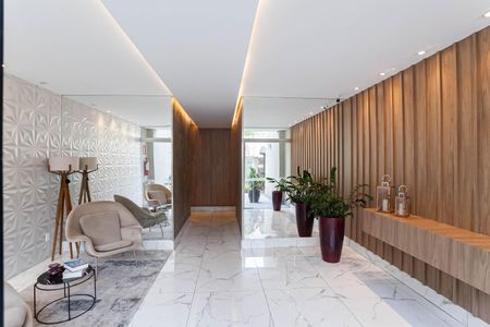 Apartamento à venda com 92m², 3 quartos e 2 vagasHall social