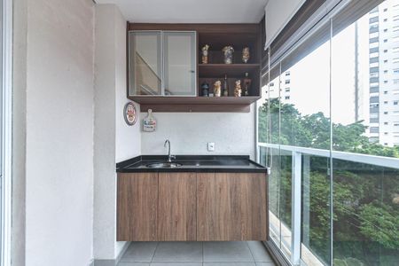 Varanda de apartamento à venda com 2 quartos, 75m² em Vila Gertrudes, São Paulo