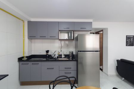 Studio à venda com 42m², 2 quartos e sem vagaCozinha e Área de Serviço