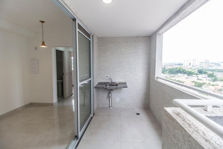 Varanda gourmet de apartamento para alugar com 2 quartos, 38m² em Vila Sul Americana, Carapicuíba