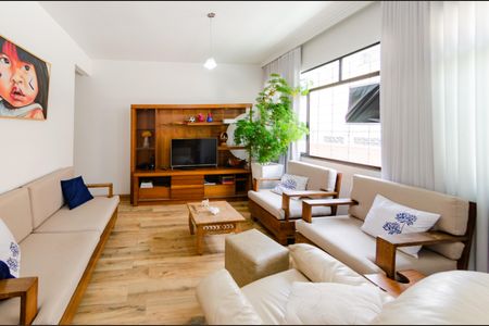Sala de apartamento à venda com 3 quartos, 110m² em Gutierrez, Belo Horizonte