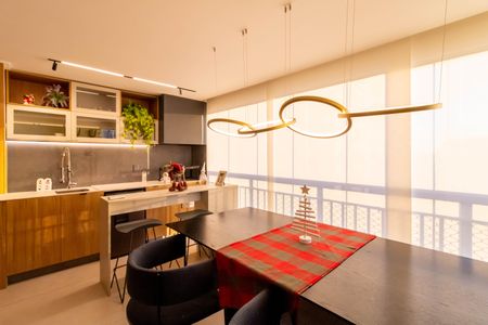 Varanda Gourmet Integrada de apartamento à venda com 2 quartos, 83m² em Jardim Flor da Montanha, Guarulhos