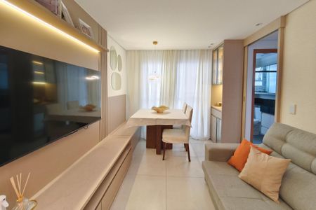 Sala de apartamento à venda com 2 quartos, 55m² em Jardim Nova Europa, Campinas