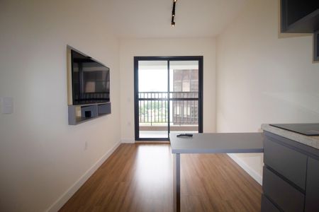 Sala/Cozinha de apartamento para alugar com 1 quarto, 27m² em Pinheiros, São Paulo