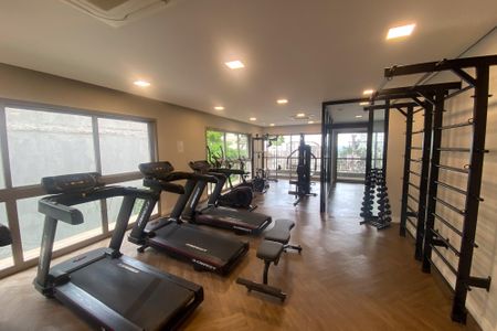 Studio para alugar com 27m², 1 quarto e sem vaga Studio para alugar com 27m², 1 quarto e sem vagaAcademia