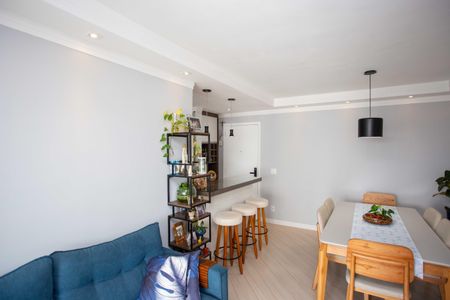 Sala de apartamento para alugar com 3 quartos, 81m² em Centro, Diadema