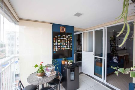 Varanda da Sala de apartamento para alugar com 3 quartos, 81m² em Centro, Diadema