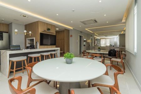 Studio para alugar com 30m², 1 quarto e 1 vaga Studio para alugar com 30m², 1 quarto e 1 vagaÁrea comum - Salão de festas