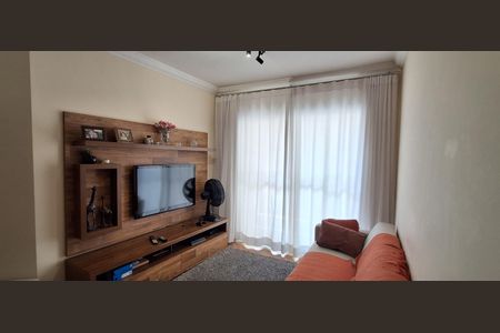 Sala de apartamento à venda com 3 quartos, 91m² em Santo Antônio, São Caetano do Sul