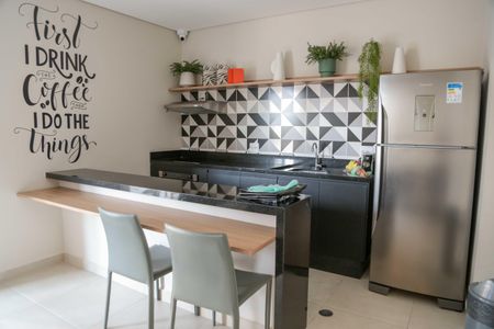 Apartamento à venda com 38m², 2 quartos e 1 vagaEspaço Gourmet