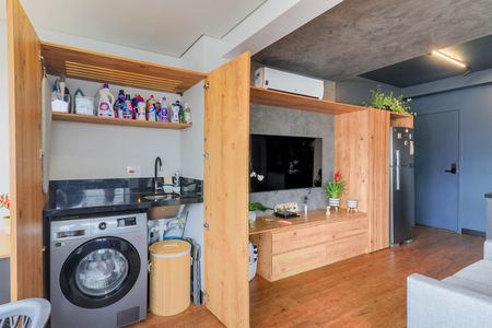 Studio à venda com 35m², 1 quarto e sem vaga Studio à venda com 35m², 1 quarto e sem vagaÁrea de Serviço