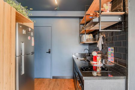 Studio à venda com 35m², 1 quarto e sem vaga Studio à venda com 35m², 1 quarto e sem vagaCozinha