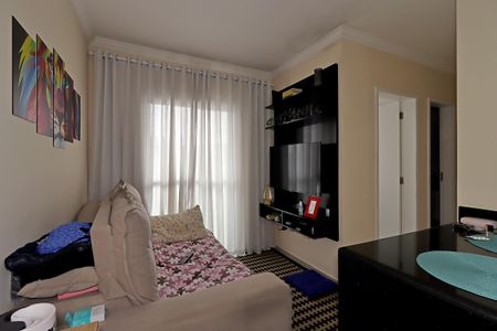 Sala de apartamento à venda com 2 quartos, 56m² em Vila Progresso, Santo André