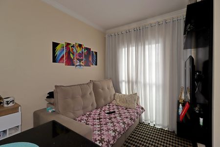 Sala de apartamento à venda com 2 quartos, 56m² em Vila Progresso, Santo André