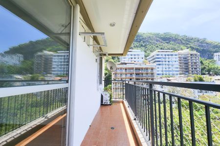 Varanda de apartamento para alugar com 1 quarto, 60m² em Botafogo, Rio de Janeiro