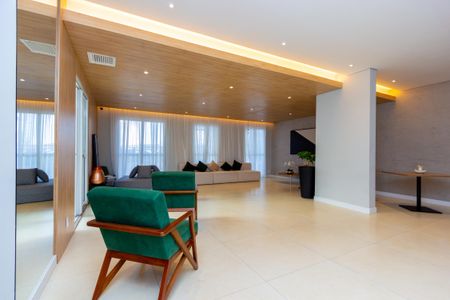 Apartamento à venda com 34m², 1 quarto e sem vagaHall social