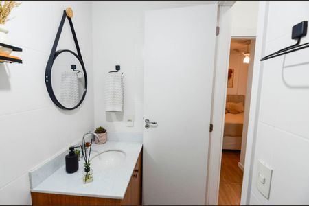 Apartamento à venda com 63m², 2 quartos e 1 vagaBanheiro Social