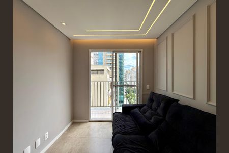 Sala  de apartamento à venda com 1 quarto, 28m² em Campo Belo, São Paulo