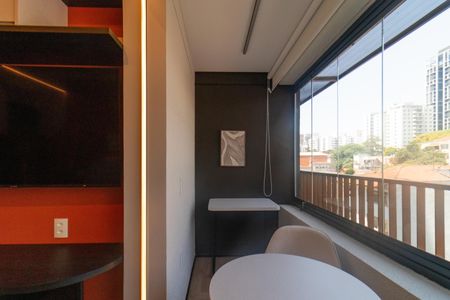 Studio para alugar com 28m², 1 quarto e sem vagaVaranda