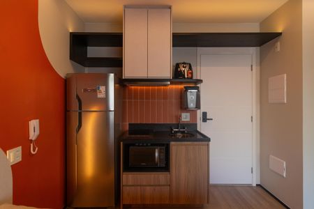 Studio para alugar com 28m², 1 quarto e sem vagaCozinha