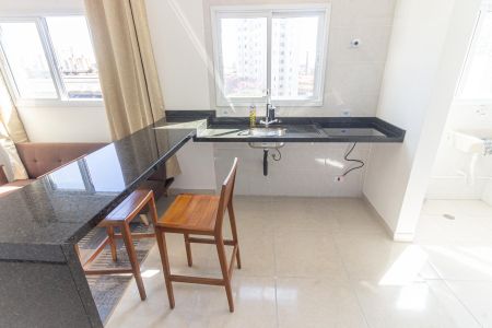Apartamento à venda com 34m², 1 quarto e sem vaga Apartamento à venda com 34m², 1 quarto e sem vagaCozinha e Área de Serviço