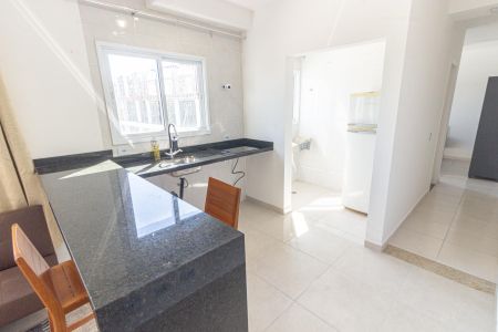 Apartamento à venda com 34m², 1 quarto e sem vaga Apartamento à venda com 34m², 1 quarto e sem vagaCozinha e Área de Serviço