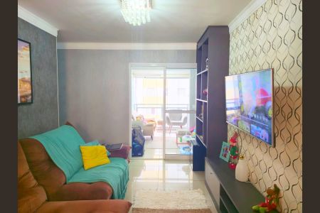 Sala  de apartamento à venda com 4 quartos, 118m² em Picanço, Guarulhos