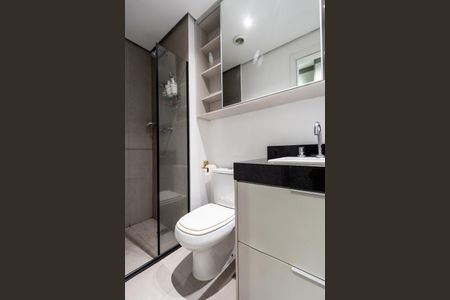 Studio para alugar com 25m², 1 quarto e sem vagaBanheiro Social