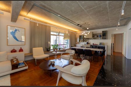 SALA de apartamento à venda com 3 quartos, 200m² em Lourdes, Belo Horizonte