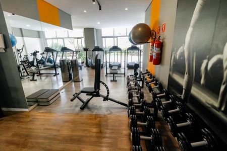 Apartamento para alugar com 56m², 2 quartos e 1 vaga Apartamento para alugar com 56m², 2 quartos e 1 vagaÁrea comum - Academia