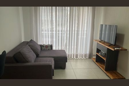 Sala de apartamento para alugar com 1 quarto, 52m² em Alphaville Centro Industrial e Empresarial/Alphaville., Barueri