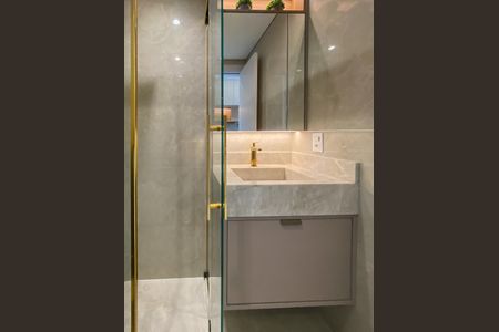 Apartamento para alugar com 28m², 1 quarto e sem vaga Apartamento para alugar com 28m², 1 quarto e sem vagaBanheiro