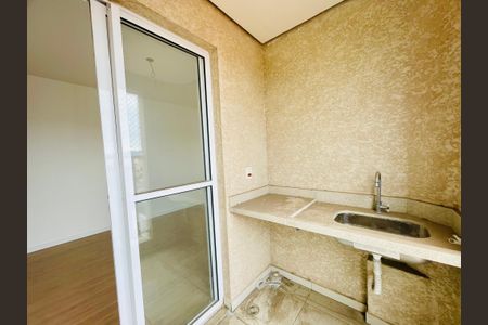 Varanda da Sala de apartamento à venda com 2 quartos, 66m² em Vila Galvão, Guarulhos