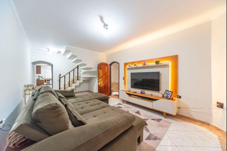 Sala de casa à venda com 3 quartos, 184m² em Parque Novo Oratório, Santo André