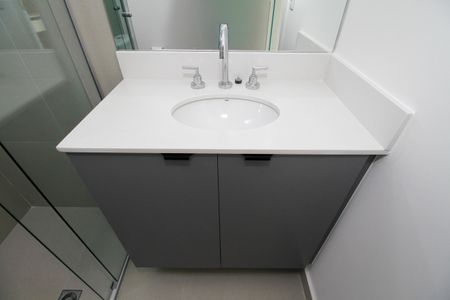 Studio à venda com 25m², 1 quarto e sem vaga Studio à venda com 25m², 1 quarto e sem vagaBanheiro