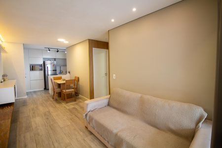 Sala de apartamento à venda com 2 quartos, 69m² em Campo Belo, São Paulo