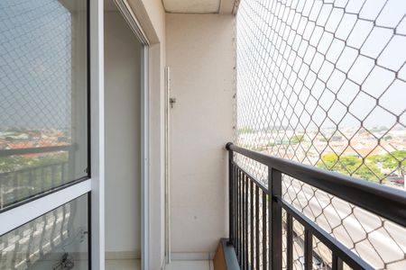 Varanda da Sala  de apartamento à venda com 2 quartos, 38m² em Jardim Norma, São Paulo