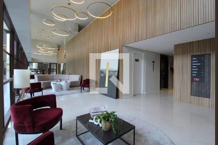 Studio para alugar com 26m², 1 quarto e sem vaga Studio para alugar com 26m², 1 quarto e sem vagaHall social