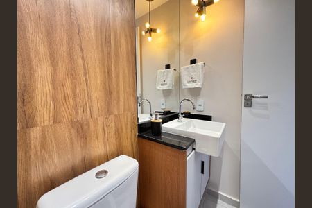 Studio para alugar com 26m², 1 quarto e sem vaga Studio para alugar com 26m², 1 quarto e sem vagaBanheiro