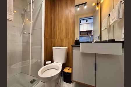 Studio para alugar com 26m², 1 quarto e sem vaga Studio para alugar com 26m², 1 quarto e sem vagaBanheiro